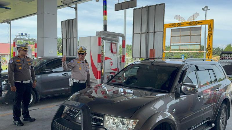 Libur Panjang, Ditlantas Polda Riau Kerahkan Personel di Titik Rawan Kemacetan